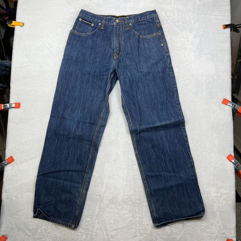 Vintage Rocawear Bootcut‎ Jeans Women's Blue Denim Pockets Classic Y2K - 30X30
